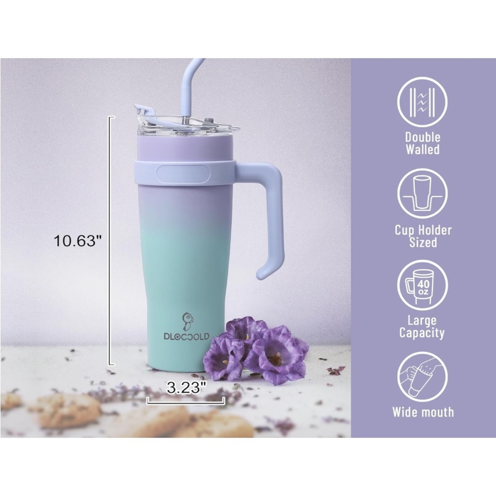 40oz Dreamland travel tumbler - Picture 2 of 3